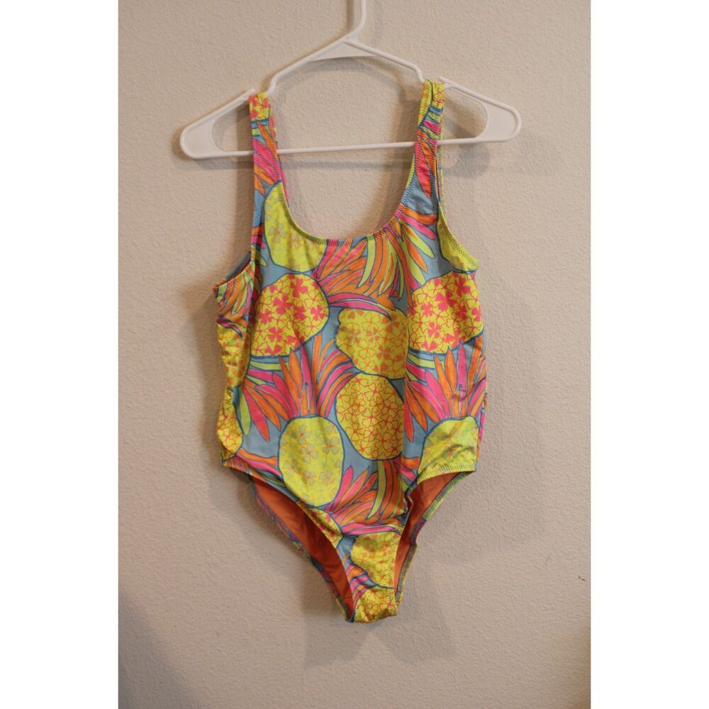Chubbies the pina one piece swimsuit size large women's novelty print - Picture 2 of 6